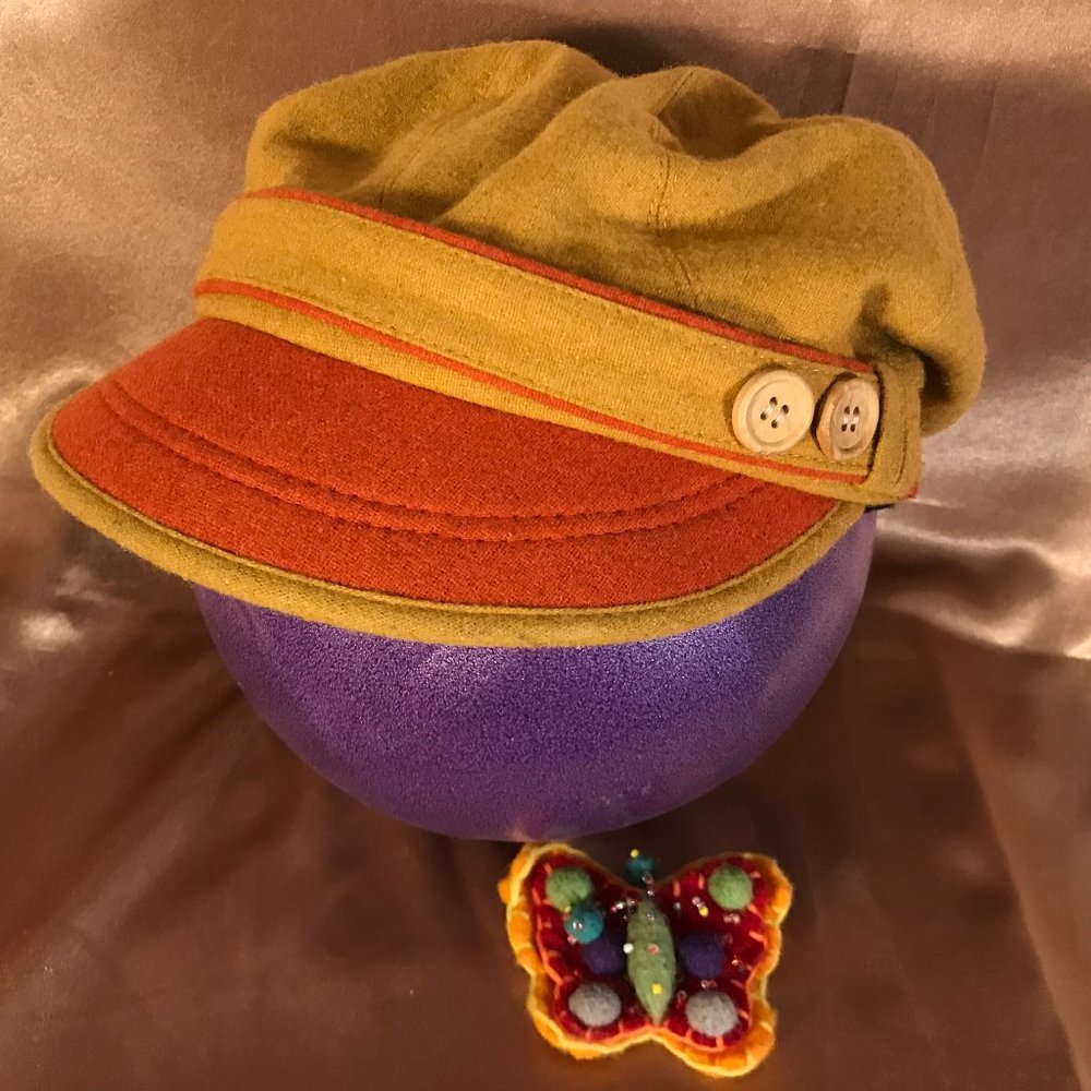 Super cute fleece lined wool cap